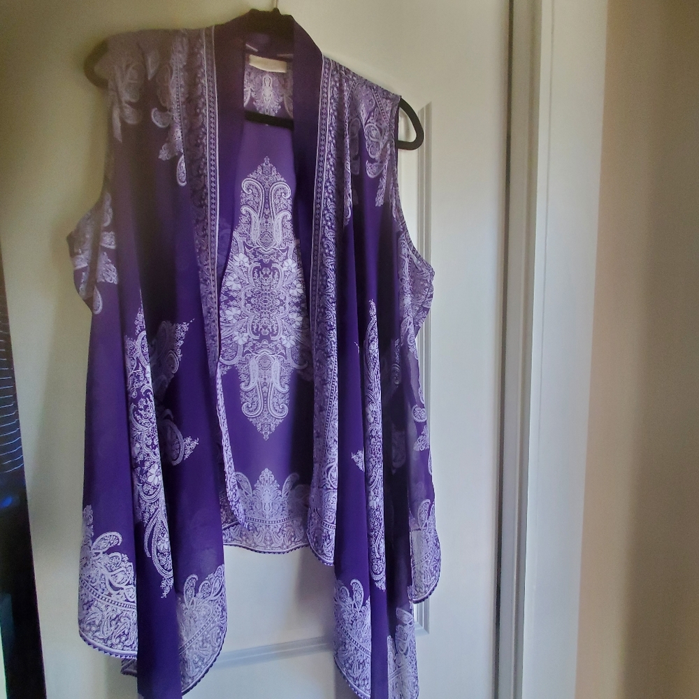 Chicos sheer over-top